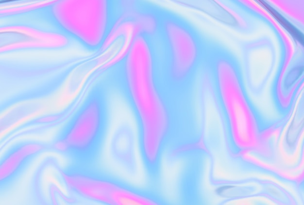 Holographic abstract fabric background