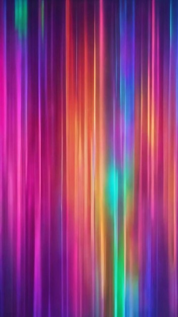 Holographic abstract multicolored background rainbow light leaks neo neons colors blurred glow with