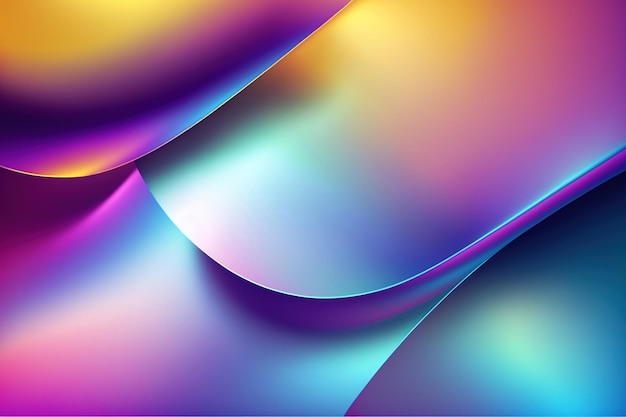 holographic blur colorful background abstract