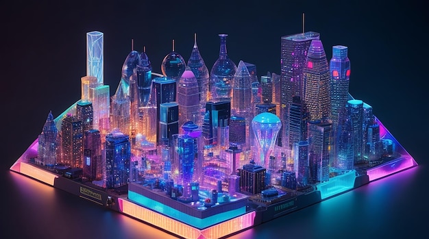 Holographic city model