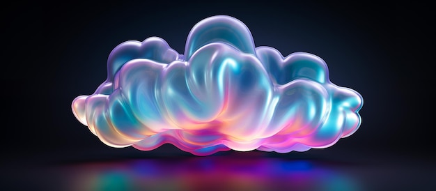 Photo holographic clouds