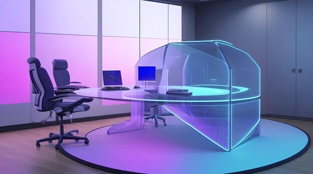 Holographic collaboration hub