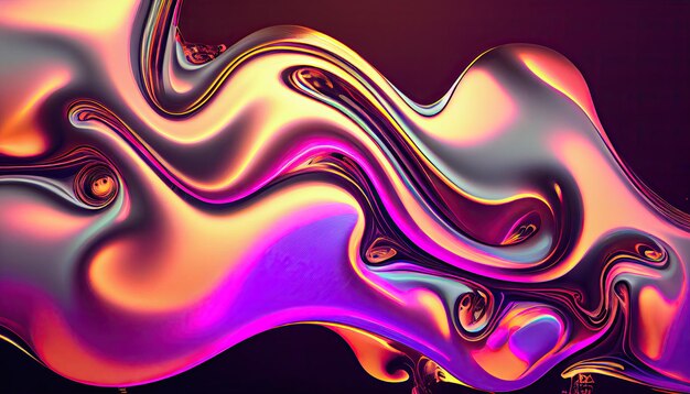 Photo holographic colored abstract background