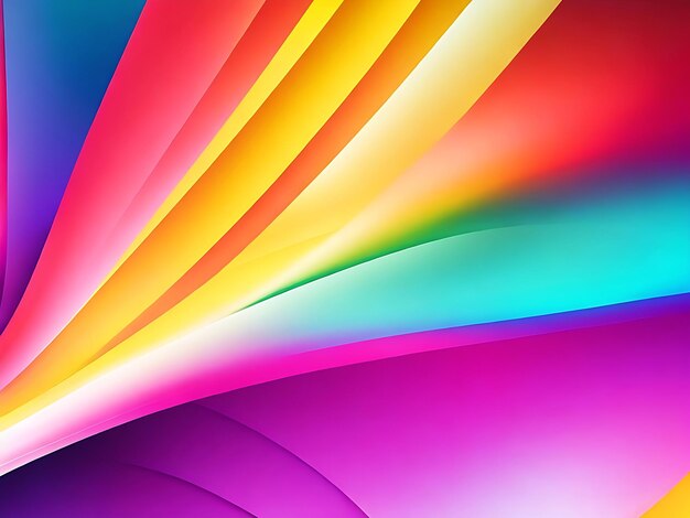 Holographic colorful 3d gradient abstrack background wallpaper or banner