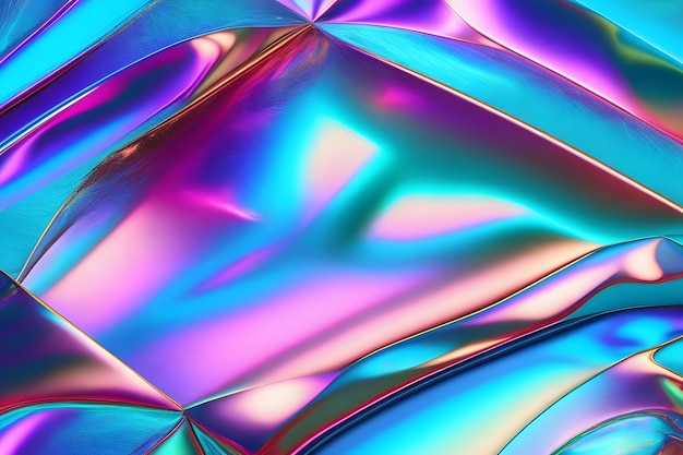 Pastel Holographic  Novocomtop Hologram HD phone wallpaper  Pxfuel