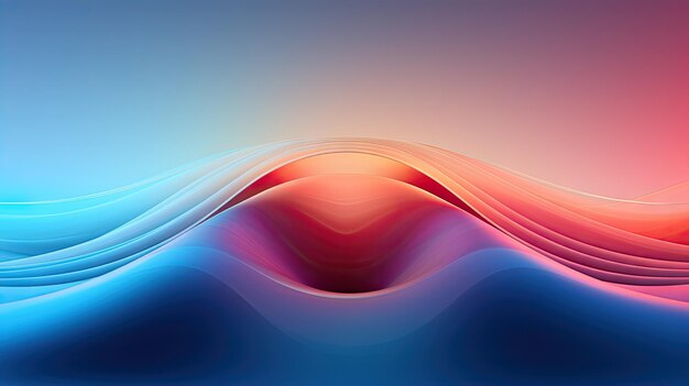 Holographic gradient background raster art