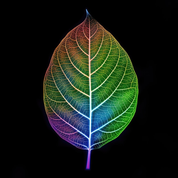 Holographic leaf