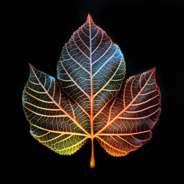 Holographic leaf