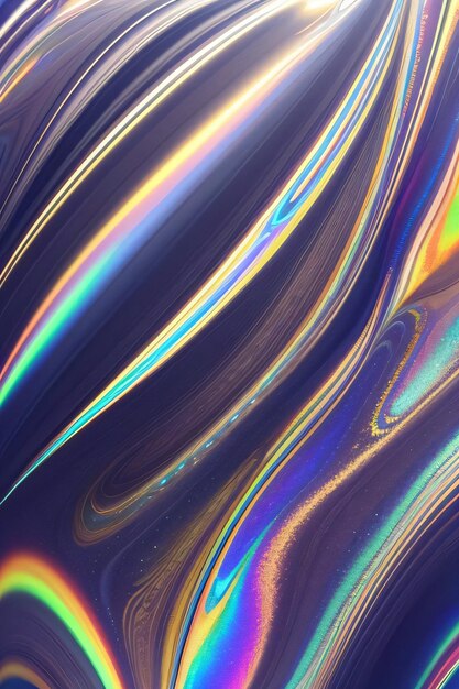 Holographic liquid or fabric texture background