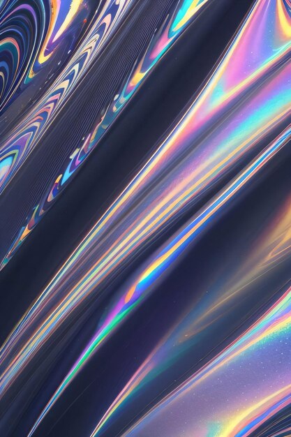 Holographic liquid or fabric texture background