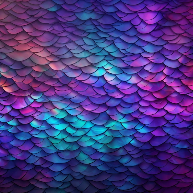 Holographic Pattern Fossil Texture