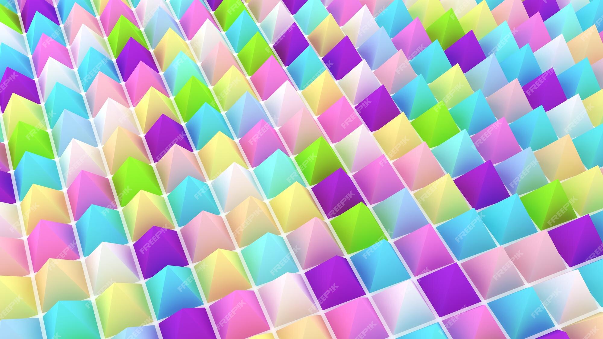 Premium Photo | Holographic pyramids background 3d illustration multicolor wallpaper smooth pastel texture spikes abstract sharp objects 3d rendering backdrop Premium Photo | Holographic pyramids background 3d illustration multicolor wallpaper smooth pastel texture spikes abstract sharp objects 3d rendering backdrop