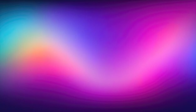 홀로그래픽 유니콘 색상 부드러운 흐릿한 배경