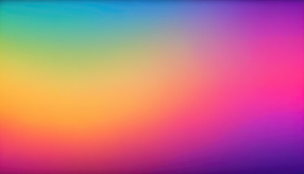 Holographic Unicorn Gradient colors soft blurred background