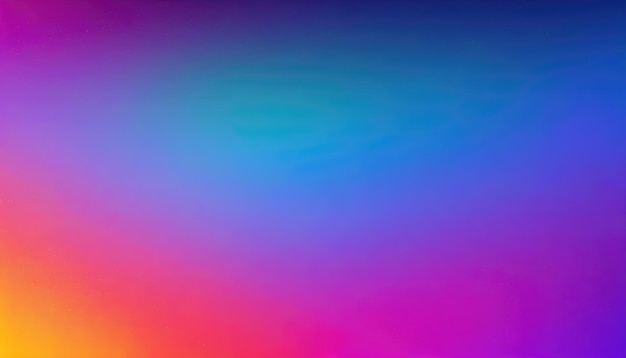 Holographic unicorn gradient colors soft blurred background