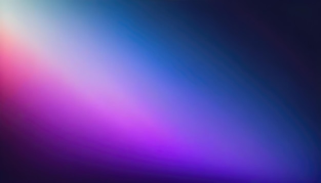 Голографический единорог Градиентные цвета мягкий размытый фон