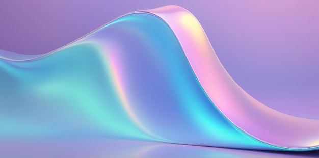 Holographic waves background