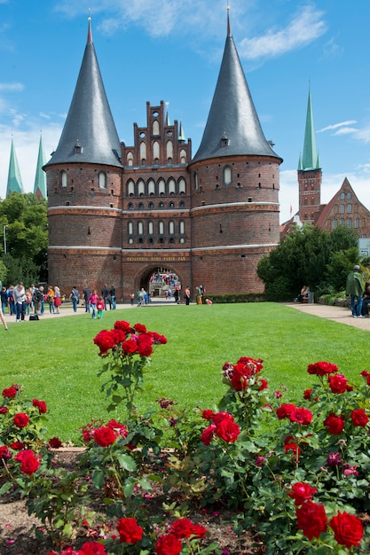 Holstentor in Lubeck