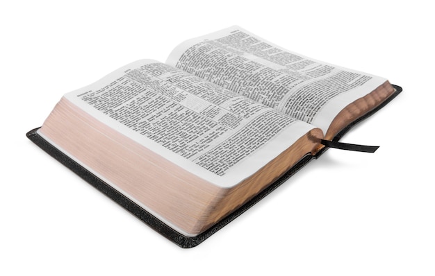 Holy Bible  book on a wooden background