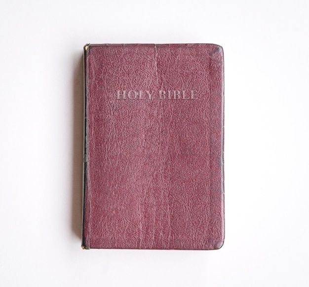 Holy bible leather cover