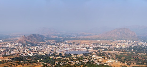 Holy city Pushkar Rajasthan India