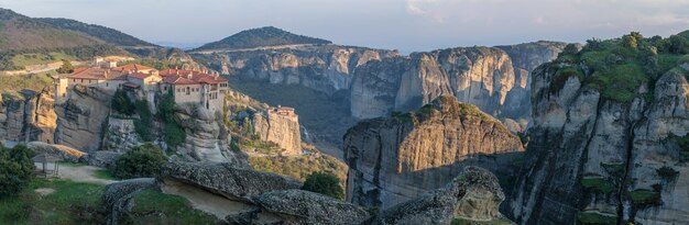 ギリシャの聖メテオラ修道院