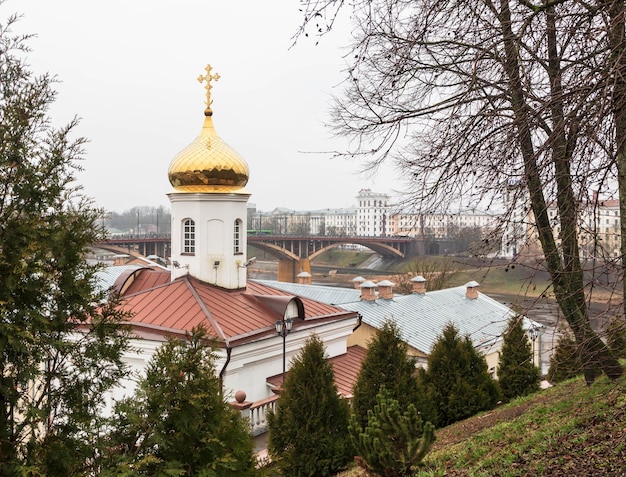 Holy Spirit female monastery among the trees, Vitebsk, Belarus