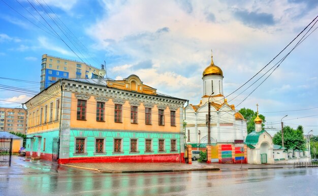 Holy trinity church in ivanovo the golden ring of russia