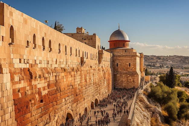 Holy Wall in Jerusalem