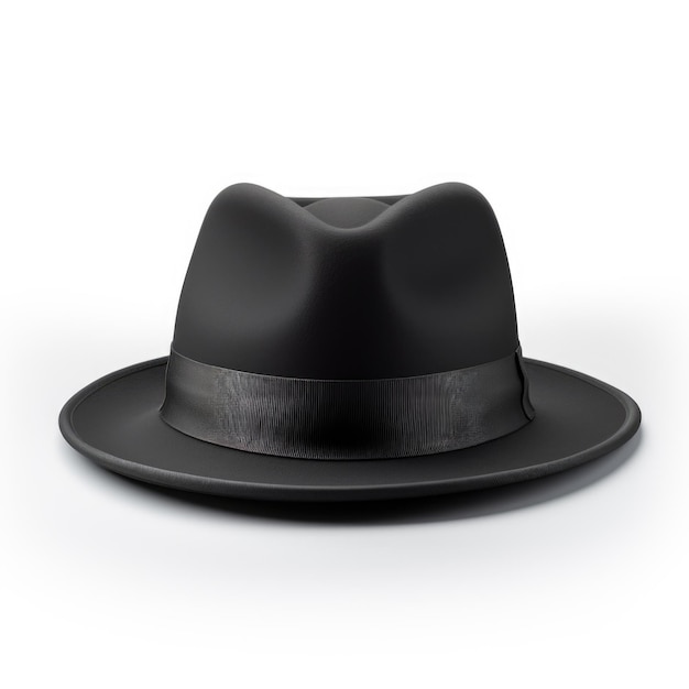 Homburg hat isolated on white background Generative AI