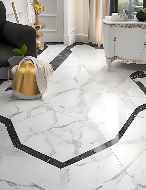 Home 3D Marble Tiles Design