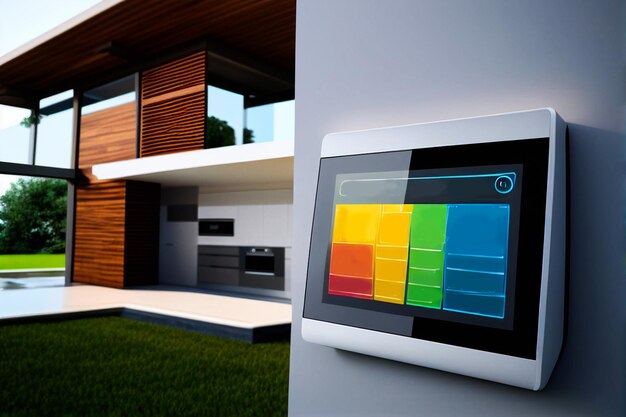 Home automation - smart security and automated system.