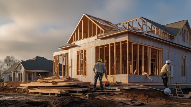 Photo home builder house building