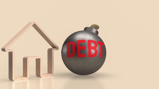 Внутренний долг, также известный как ипотечный долг или жилищный долг, относится к деньгам, взятым в долг физическими лицами для покупки жилой недвижимости.