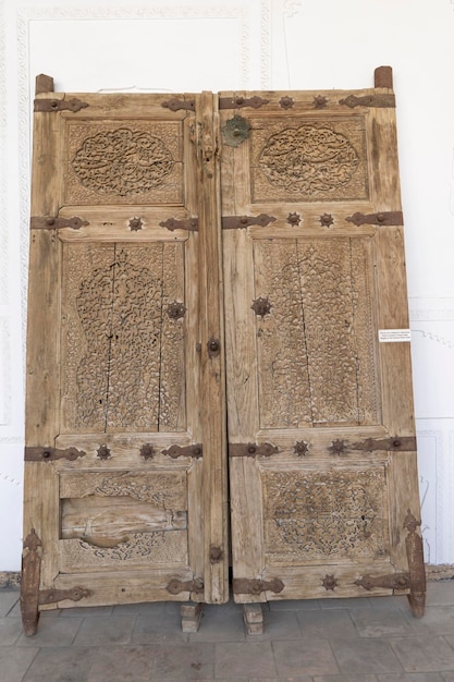 A home door in a display