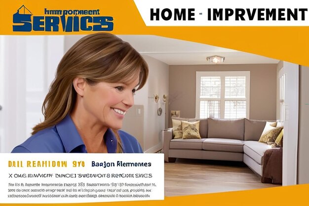 Photo home improvement services advertisement