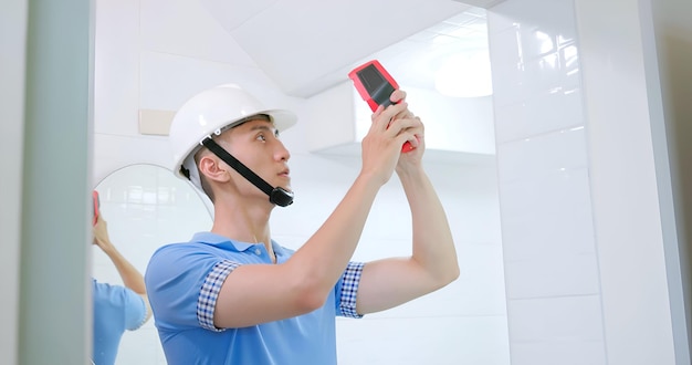 Home inspector use thermal imager