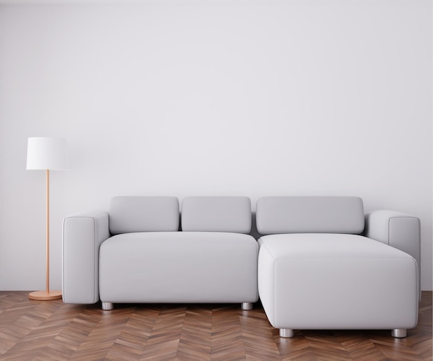 home interior with sofa