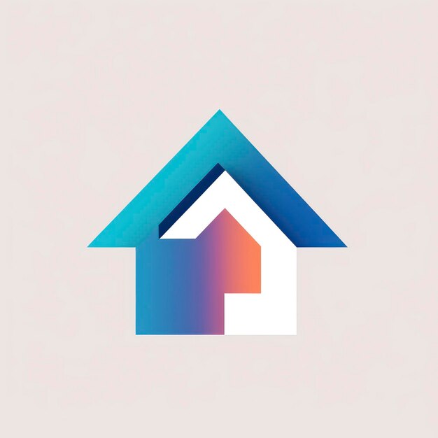 Photo a home logo