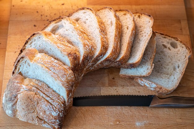 Home made artisan sourdough bread