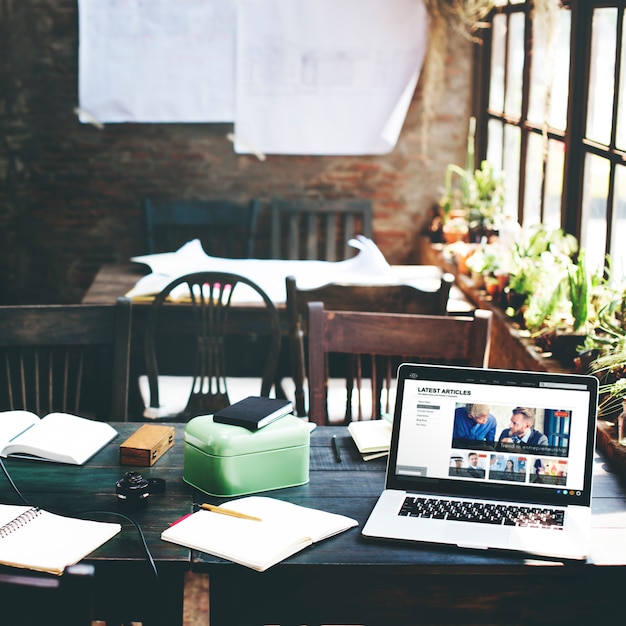 Home Office Design Workspace Room Concept