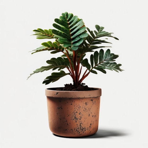 Home Plant in Pot Illustratie Generatieve AI