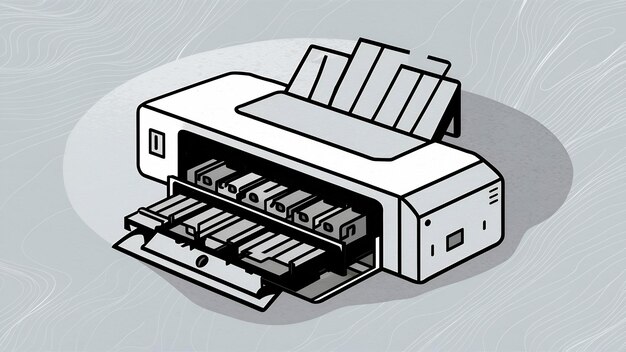 Home printer based on toner