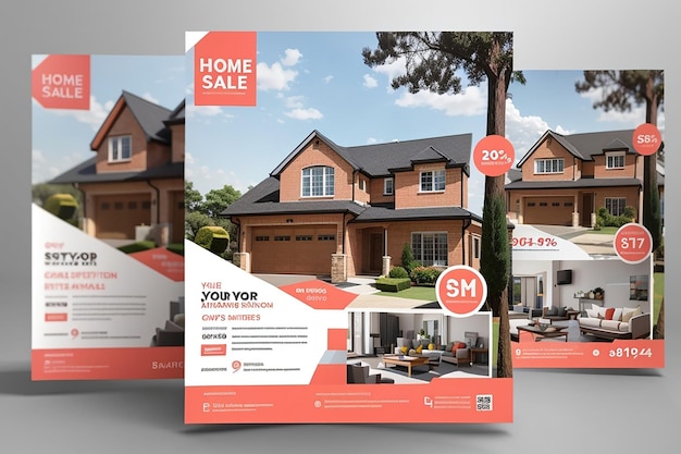 Home sale business social media post vierkante flyer banner sjabloon