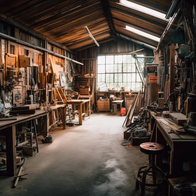 Home Warehouse Repair Room