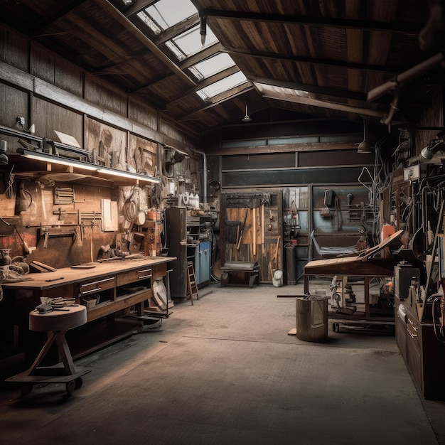 Home Warehouse Repair Room