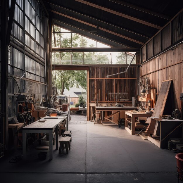 Home Warehouse Repair Room