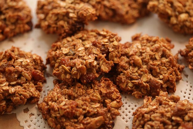 Homemade almond cookies