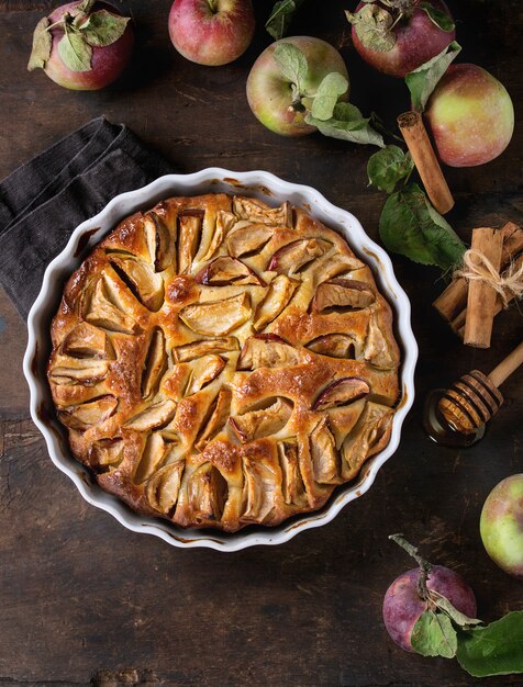 Homemade apple cke