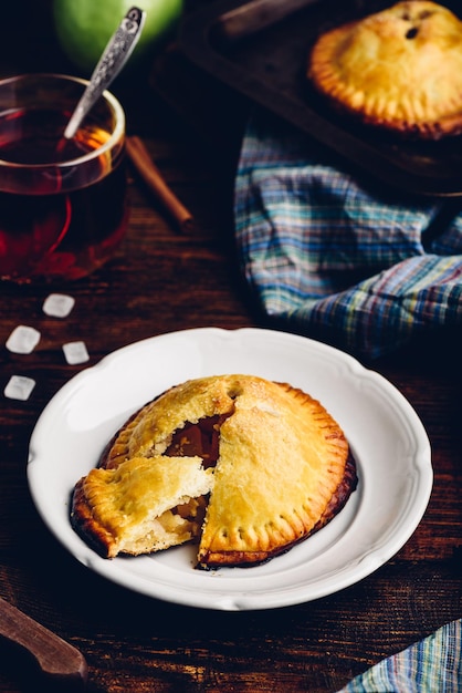 Homemade apple mini pies